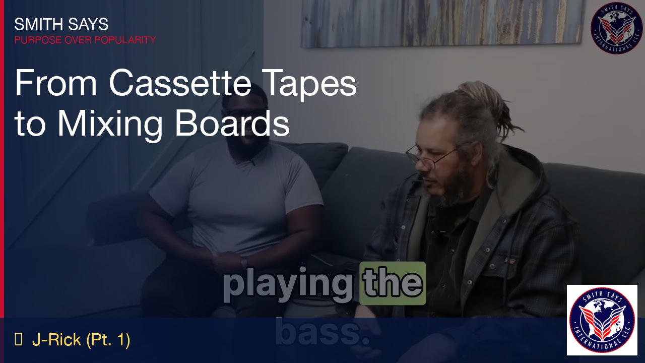 From Cassette Tapes to Mixing Boards: Real Audio Lessons with J-Rick (Part 1)