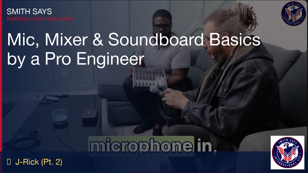 Mic, Mixer & Soundboard Basics Explained by a Pro Sound Engineer (Part 2)
