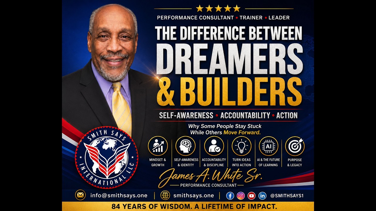 James A. White Sr.: Why Most People Never Act on Their Dreams
