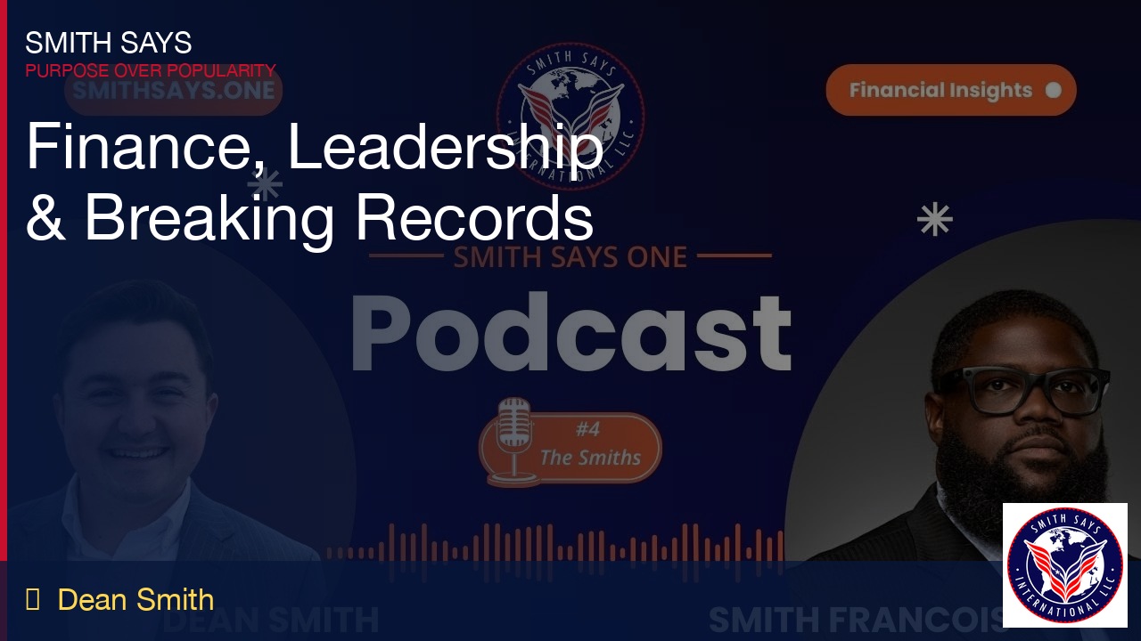 Finance, Leadership & Breaking Records