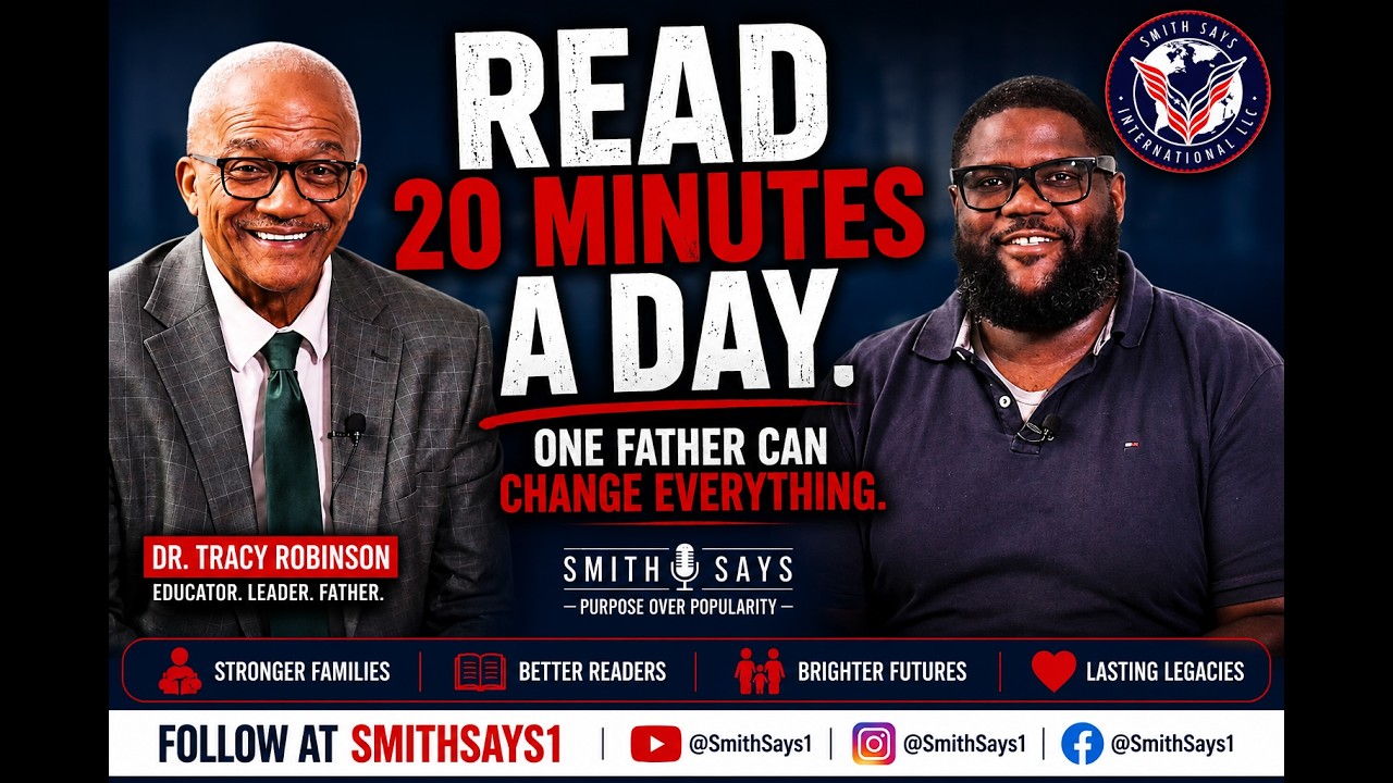 Dr. Tracy Robinson: Why Fathers Must Read to Their Children